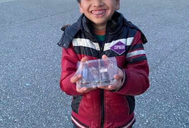 次男初メバル！